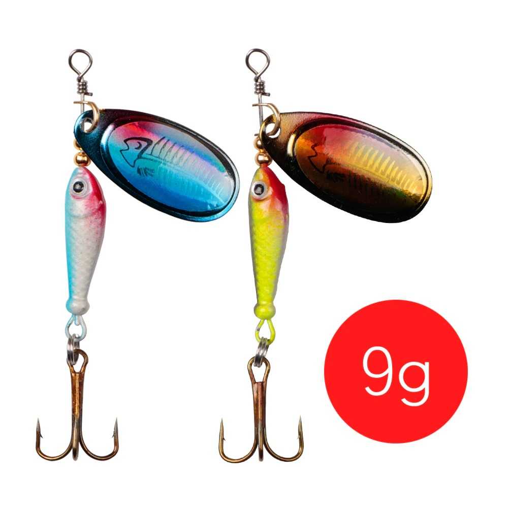 LUSHAZER Umpan Pancing Ikan Spinner Fishing Lure 9G - LU79