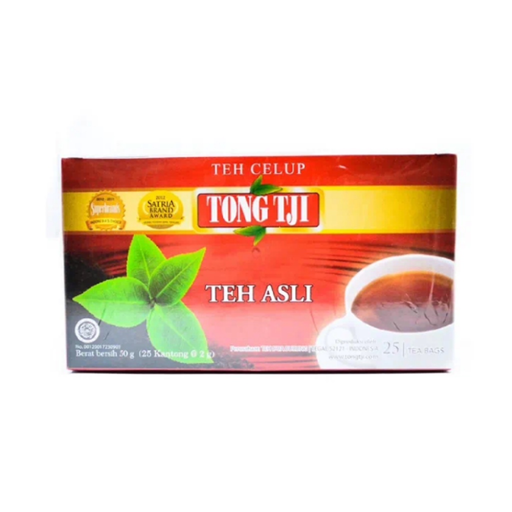 

Tong Tji Black Tea Box 50gr 25Sachet/Teh Celup/Teh Box