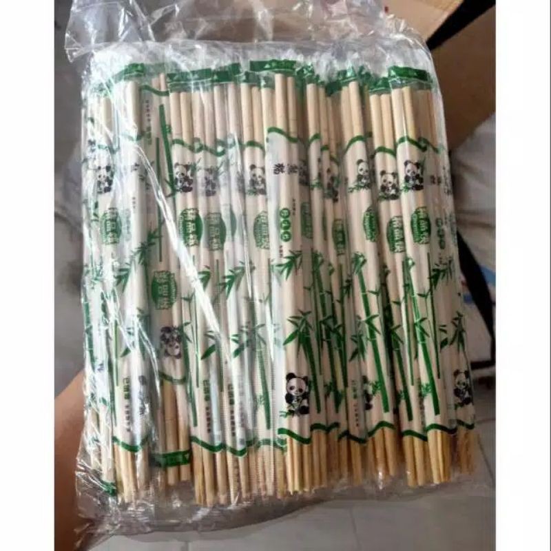 Jual Sumpit Bambu Kualitas Bagus Sumpit Bambu Panda Sumpit Mie Sumpit Kayu Indonesia Shopee