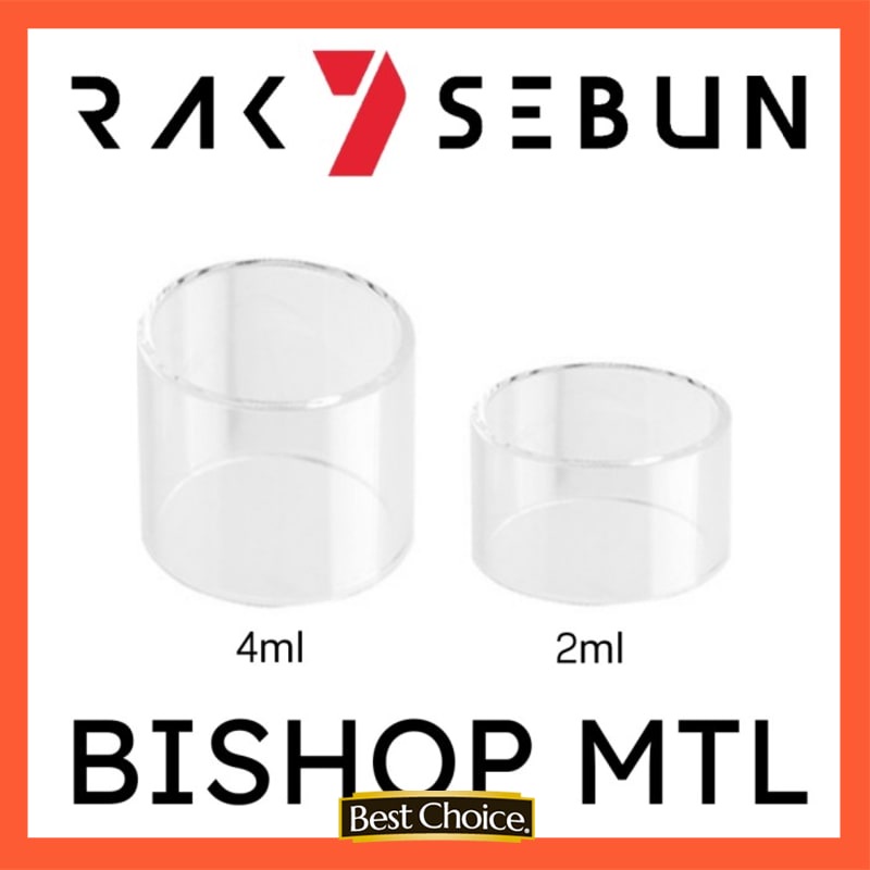 Jual Bishop Rta Mtl Glass Kaca Gelas Replacement Tank Authentic 4 Ml Shopee Indonesia 1245