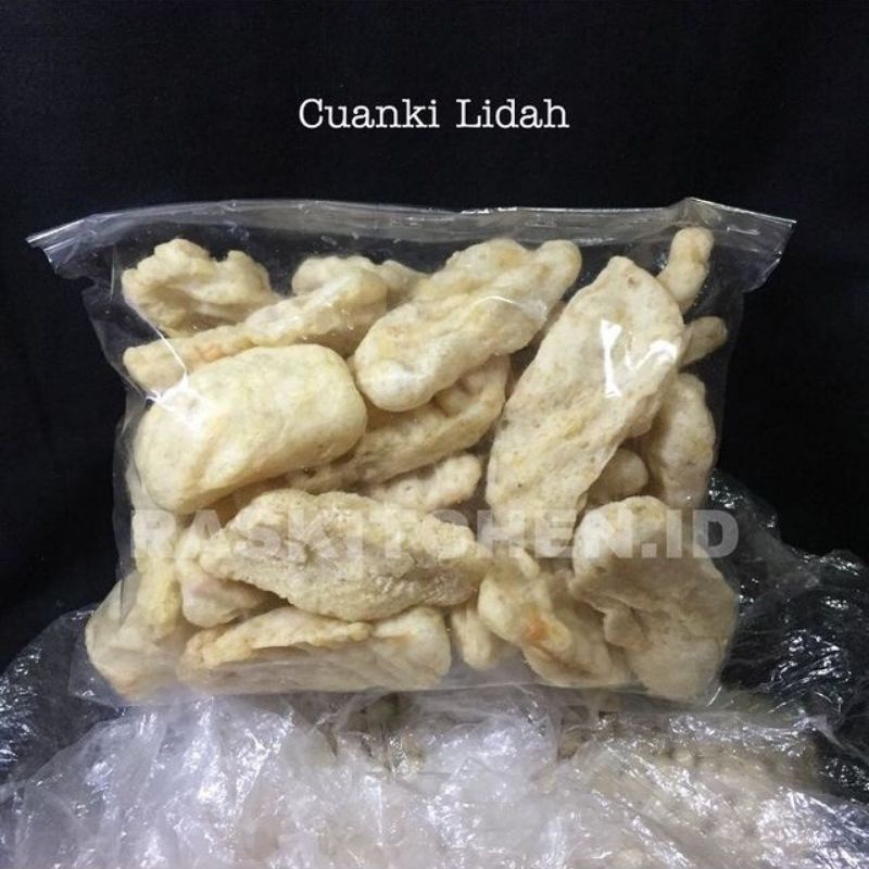 

Cuanki Lidah Ikan - Topping Eksta Baso Aci Seblak Cuanki Instan