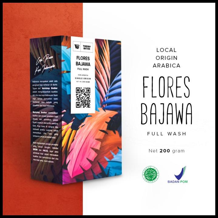 

Workshopbrother Kopi Arabica Flores Bajawa Full Wash 200Gram