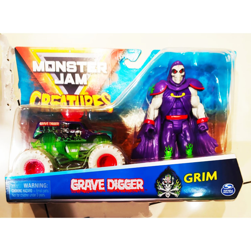 Hot Wheels Monster Jam Grave Digger Grim