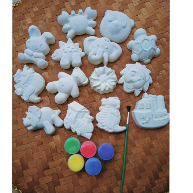 

(T2L4).. Melukis Patung Karakter / Paket Melukis / Mewarnai Patung Karakter //Stok@banyak