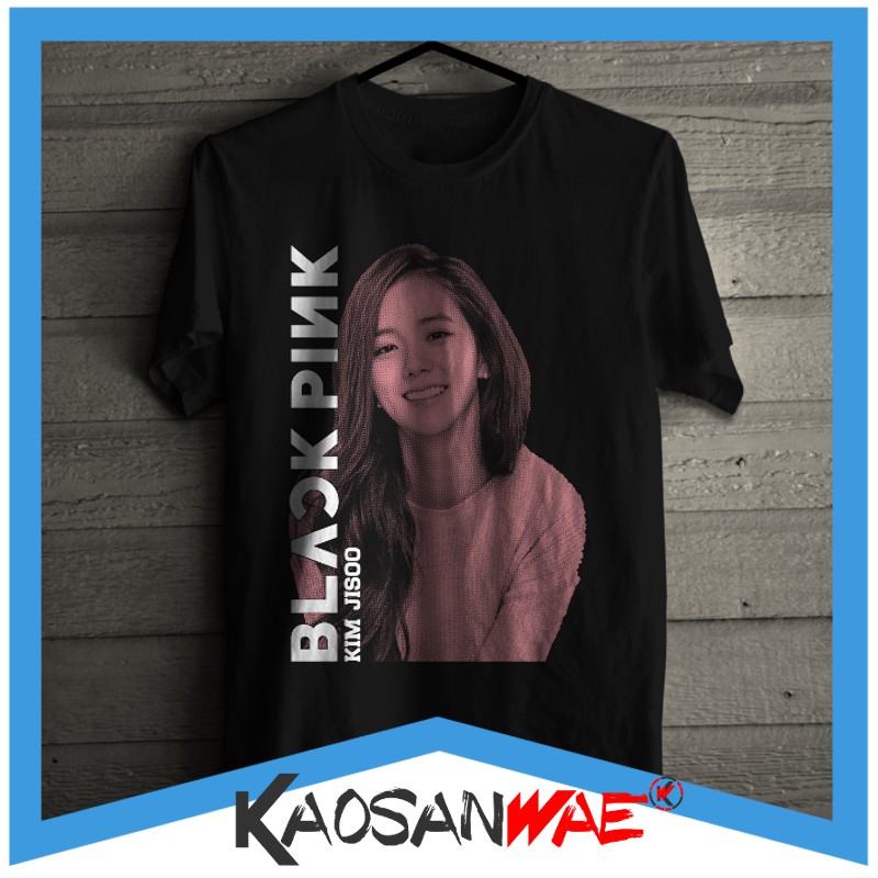 Kaos Blackpink Jisoo Musik Kpop Korea
