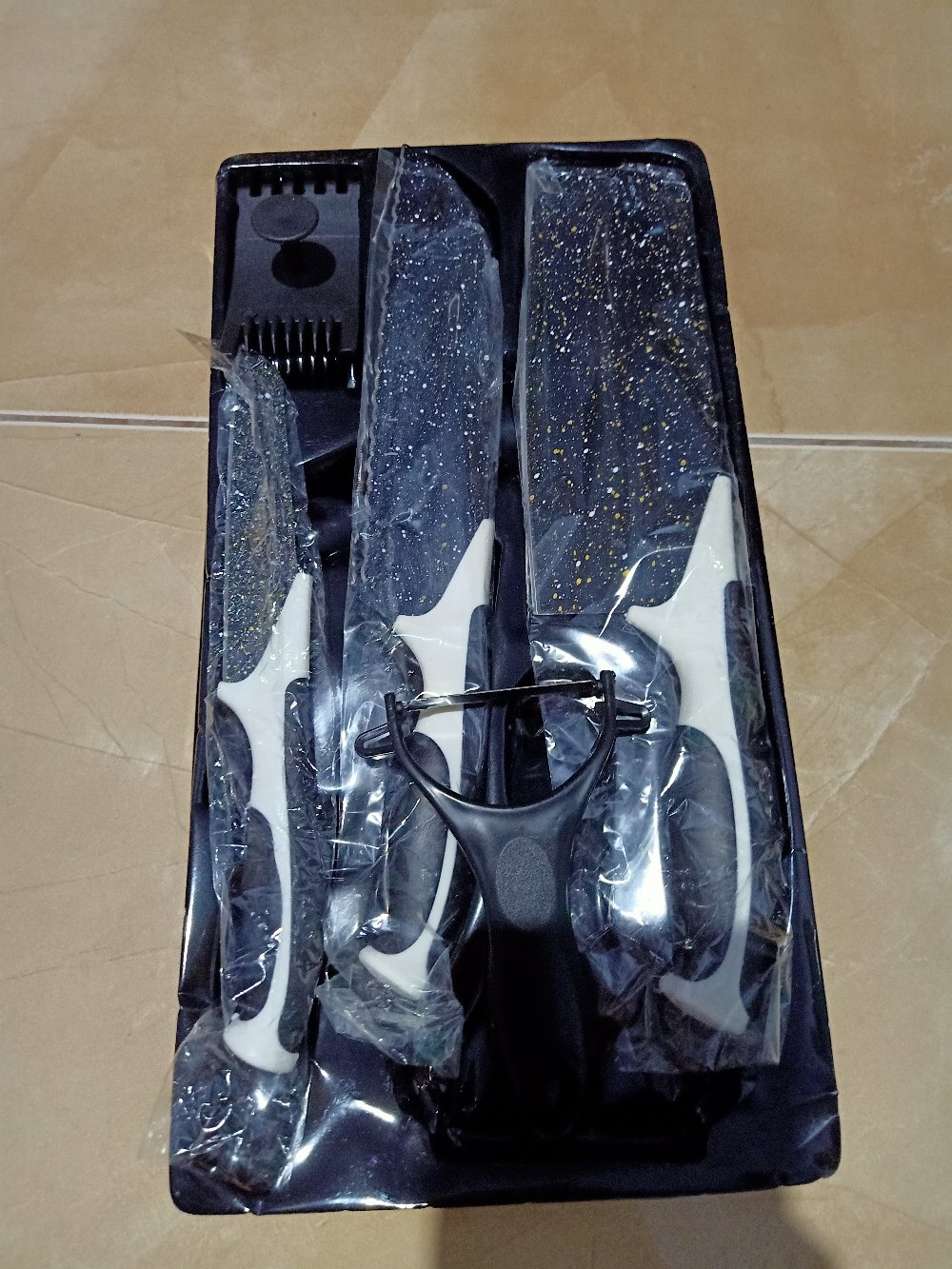 Pisau Batu Maifan Tajam Set 5in1 Set Dapur Lengkap Plus Kupasan Homewallpapershop