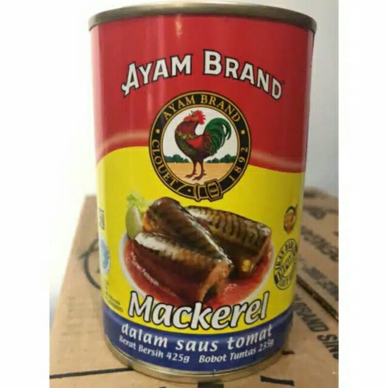 

❤ SEMBAKOMURAH ❤ Sarden ayam brand 425gr