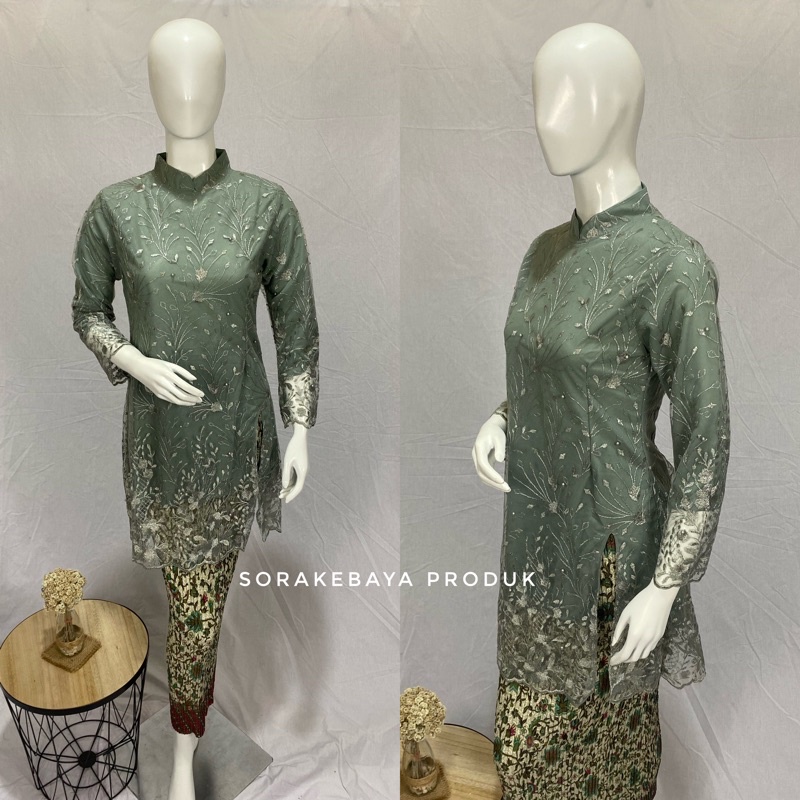 WILI MUSLIM / KEBAYA PESTA / KEBAYA WISUDA / KEBAYA TUNIK / KEBAYA TILLE PREMIUM / KEBAYA TILLE BORD