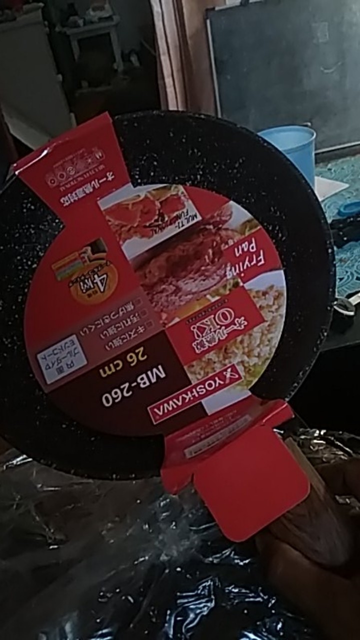 Rapa Wajan Fry Pan Teflon Anti Lengket Marble Ceramic 22/24/26/28cm Mb