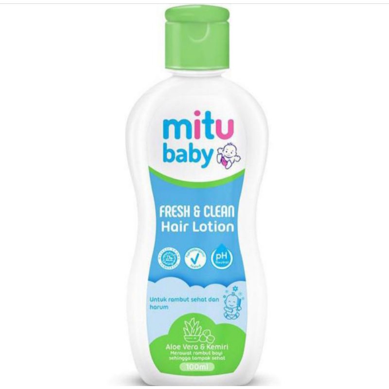 MITU BABY HAIR LOTION 100ML 100 ML BOTOL