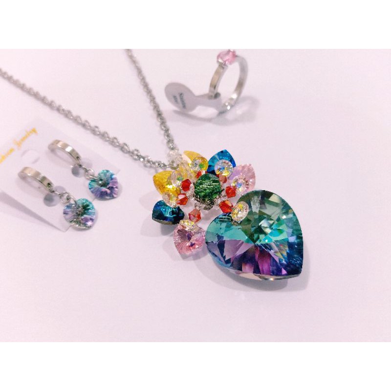 Swarovski Austria Original 1 Set Lengkap