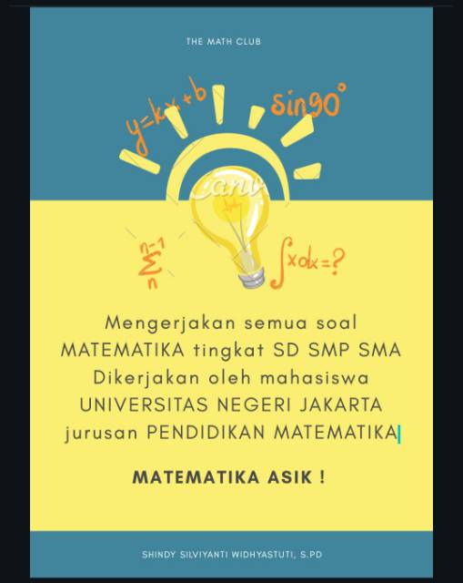 Jasa Mengerjakan Soal Matematika Sd Smp Sma Shopee Indonesia