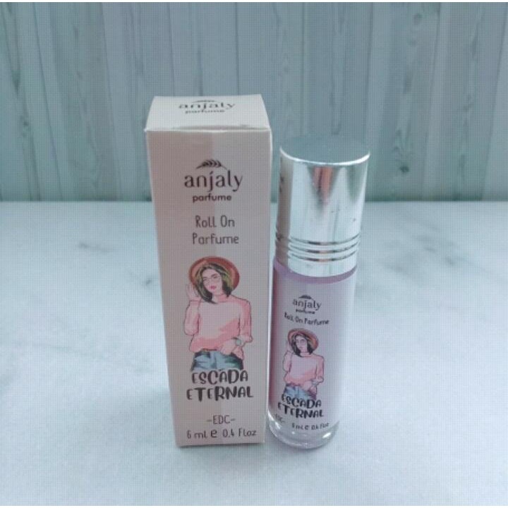 Hope Store - Parfume Anjaly Roll On 6ml BPOM Tahan Lama 24 Jam Terwangi