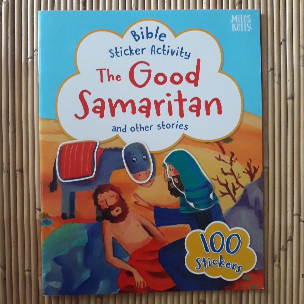 100 Stickers The Good Samaritan (new) Bible Sticker Activity And Good Shepherd Sheep Aktivitas Stike