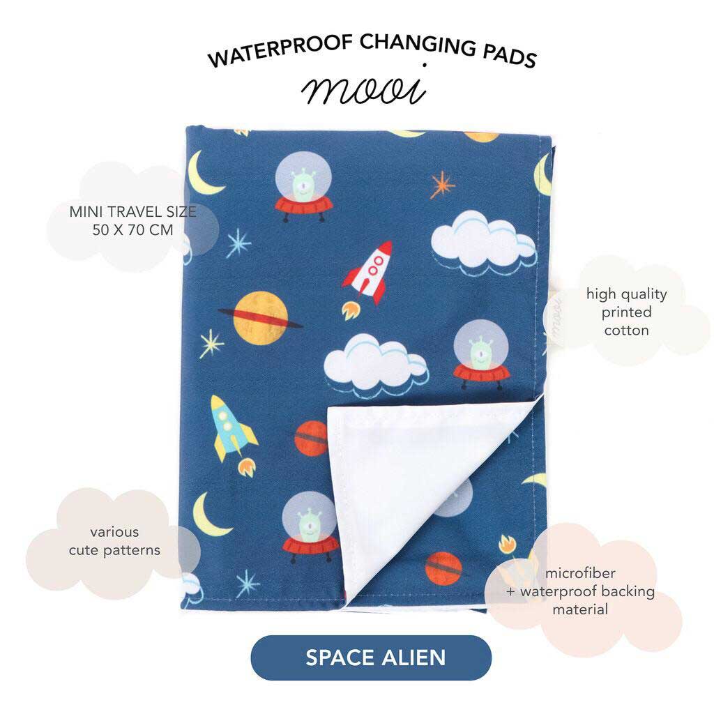 Mooi Changing Pad Mini Space Alien