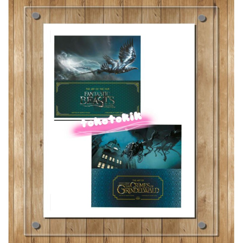 The Art of The Film Fantastic Beasts and The Art of The Crimes of Grindelwald SIAP KIRIM