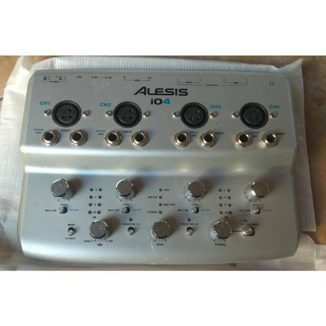 Soundcard Alesis IO4 4 x Line In/Mic