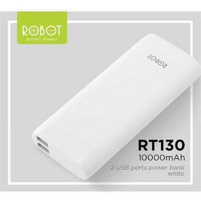 Powerbank ROBOT RT130 10000mAh Original PB Power bank 10000 mAh