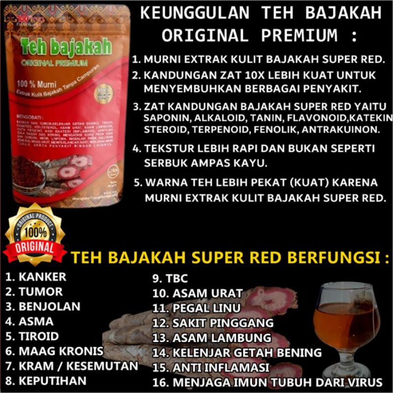 

TEH AKAR BAJAKAH/KAYU BAJAKAH ORIGINAL PREMIUM ASLI KALIMANTAN 15PCS