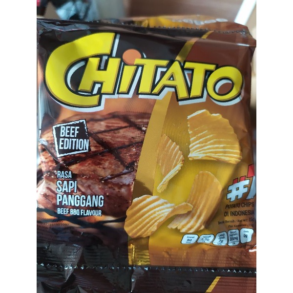 

Chitato 15 gram 1 renceng (1 renceng isi 10 pcs)