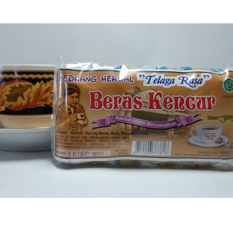 

MURAH BERAS KENCUR/WEDANG INSTAN 200 GRAM