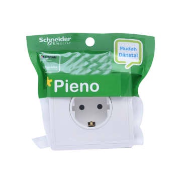 Schneider Pieno Stop Kontak - Putih