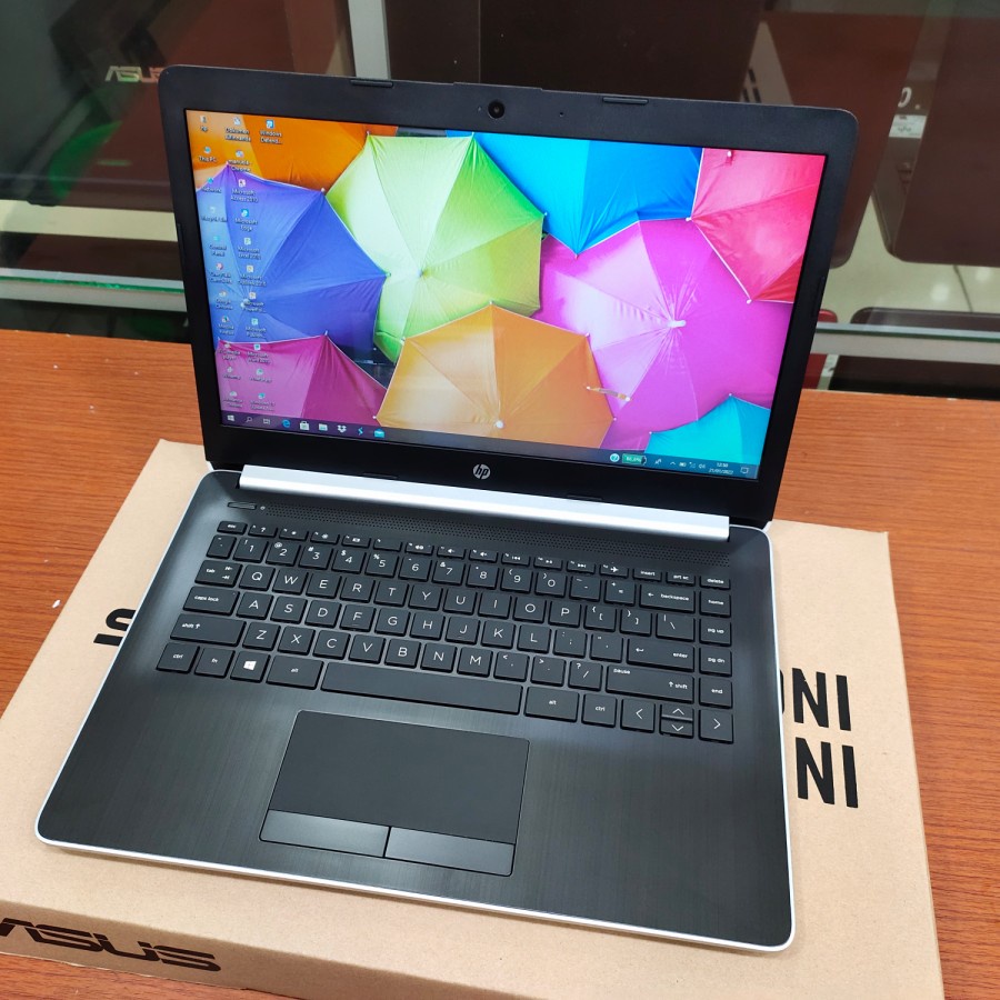 LAPTOP HP 14 NEW INTEL CELERON N4000 RAM 4GB HDD 1TB 14&quot; WIN10 RESMI