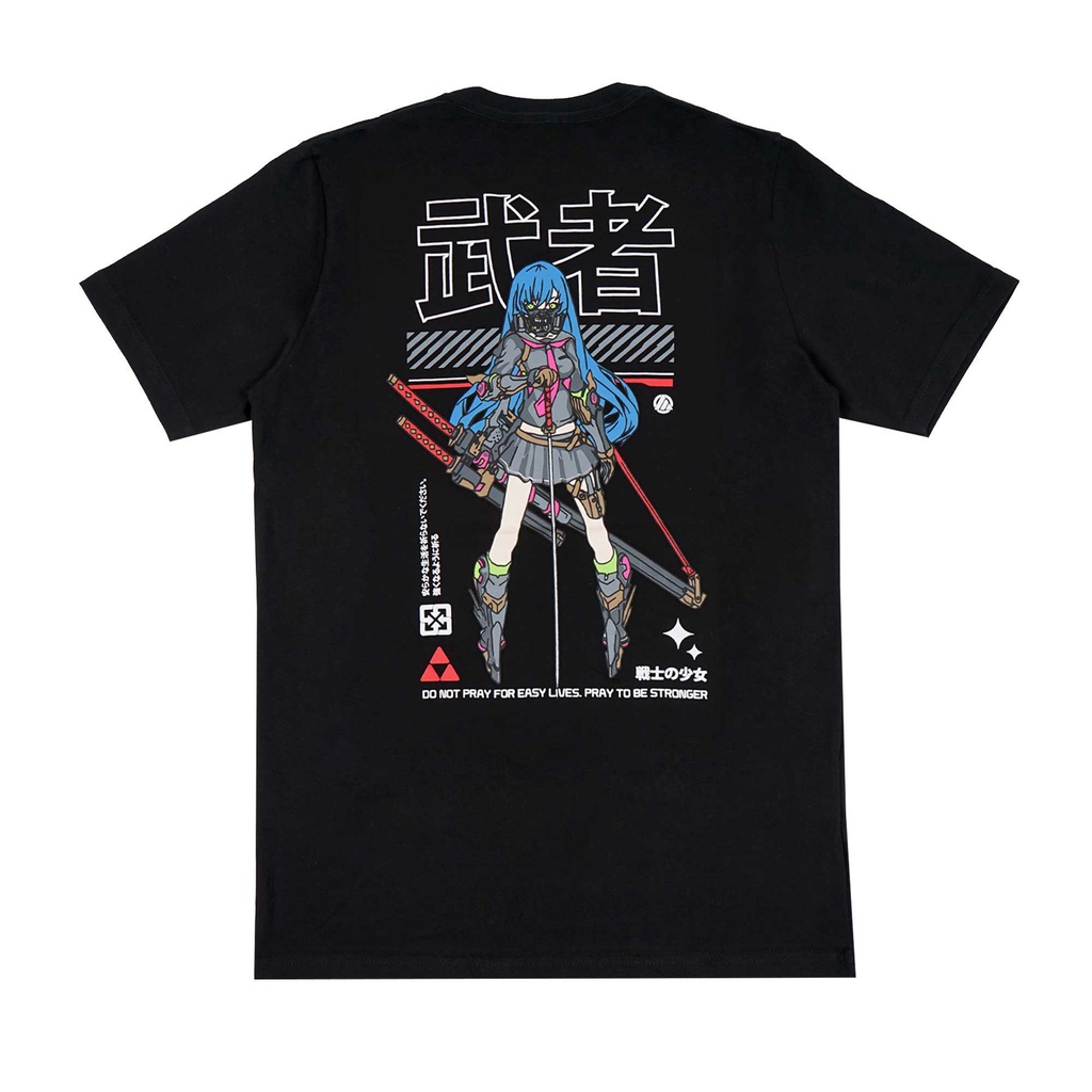 Escaperfect T-shirt Anime Akame - Black Kaos Pria
