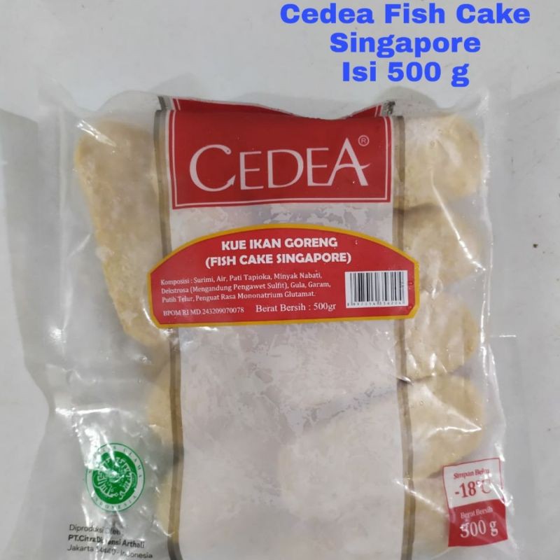 

FISH CAKE SINGAPORE CEDEA 500g
