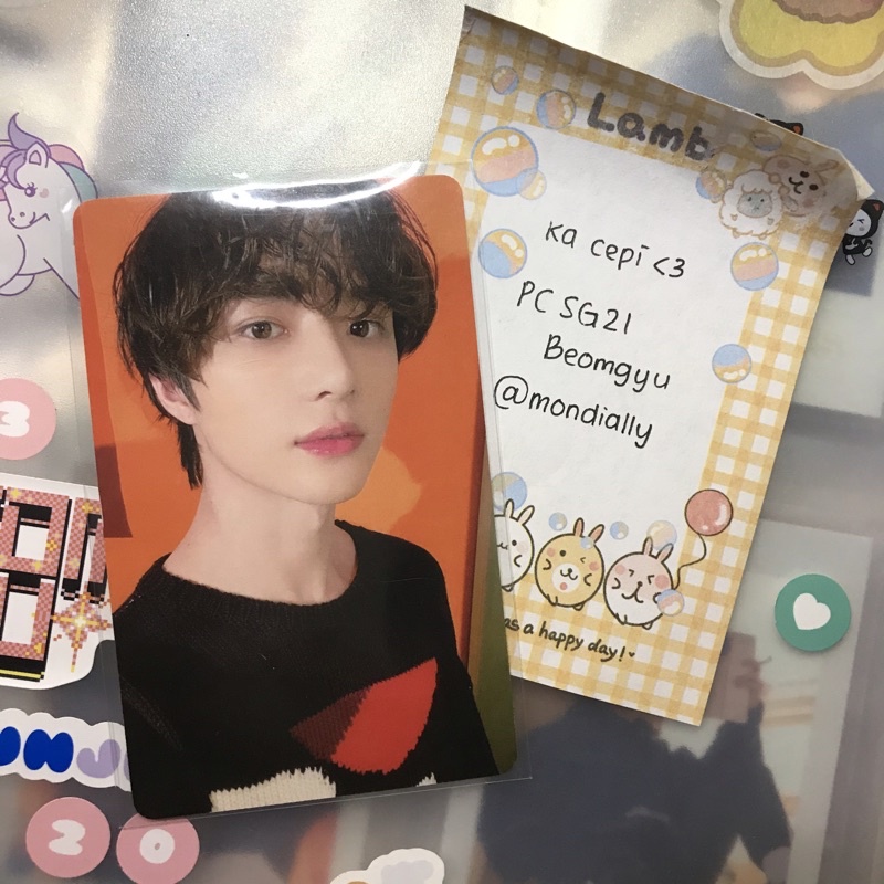 pc sg21 beomgyu (booked)