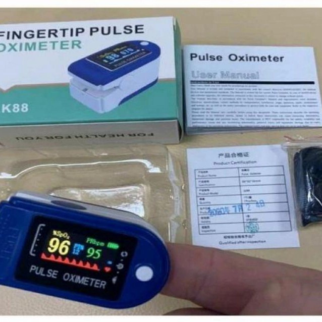 Oximeter pulse LK88 Oxymeter Oksimeter Fingertip Pulse SPO2 PRbpm LK88