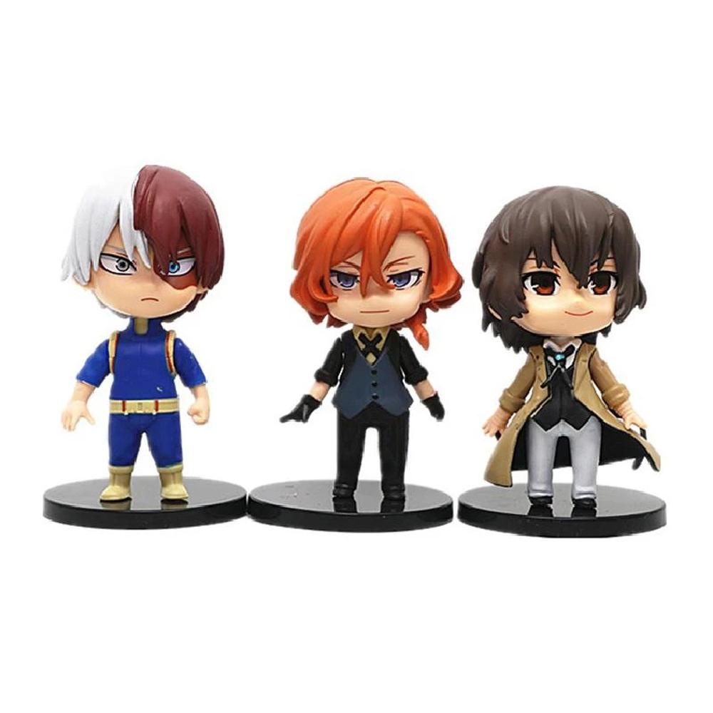 [Elegan] Hadiah Action Figure 5pcs/set Koleksi Boneka PVC Q Version Figurine Patung Tokoh Anime