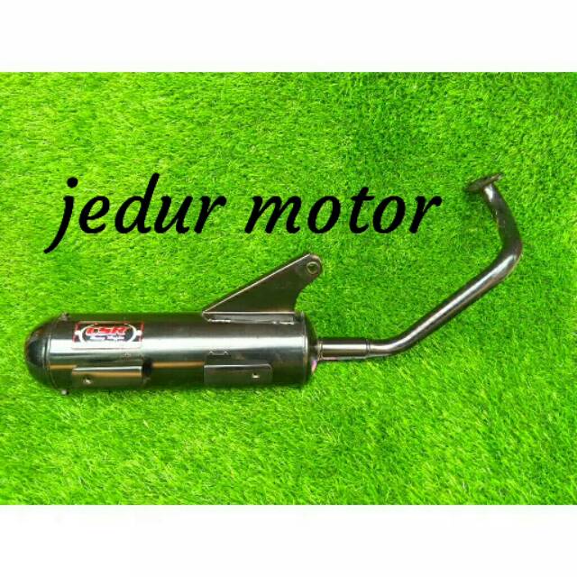 Knalpot racing CSR model bobokan Yamaha Xeon GT