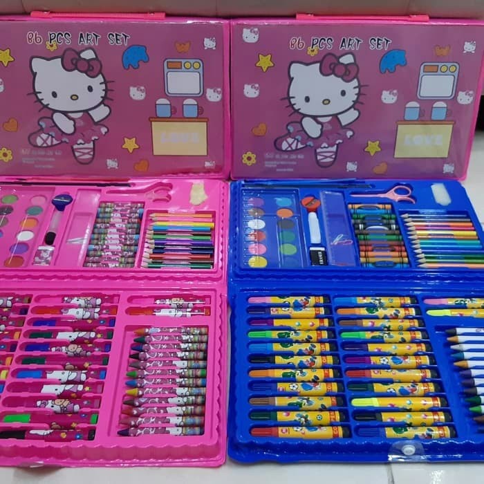 

Cuci Gudang Crayon Set Koper 86 In 1 Utk Mewarnai Atau Kado Ultah Anak Berkualitas