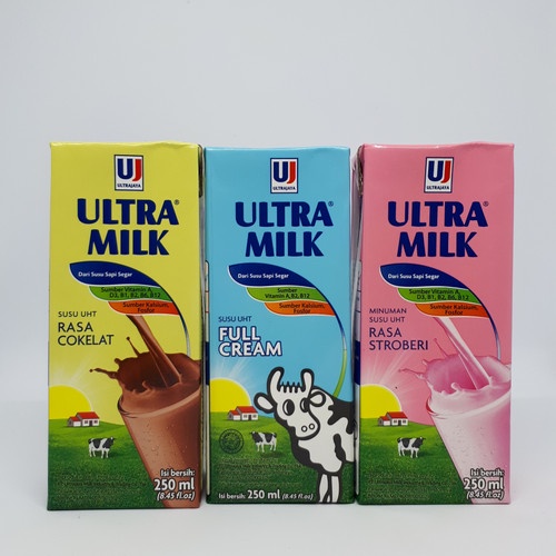 

SUSU ULTRA MILK UHT 250ml x 24 (1 Dus/ 1 Karton)