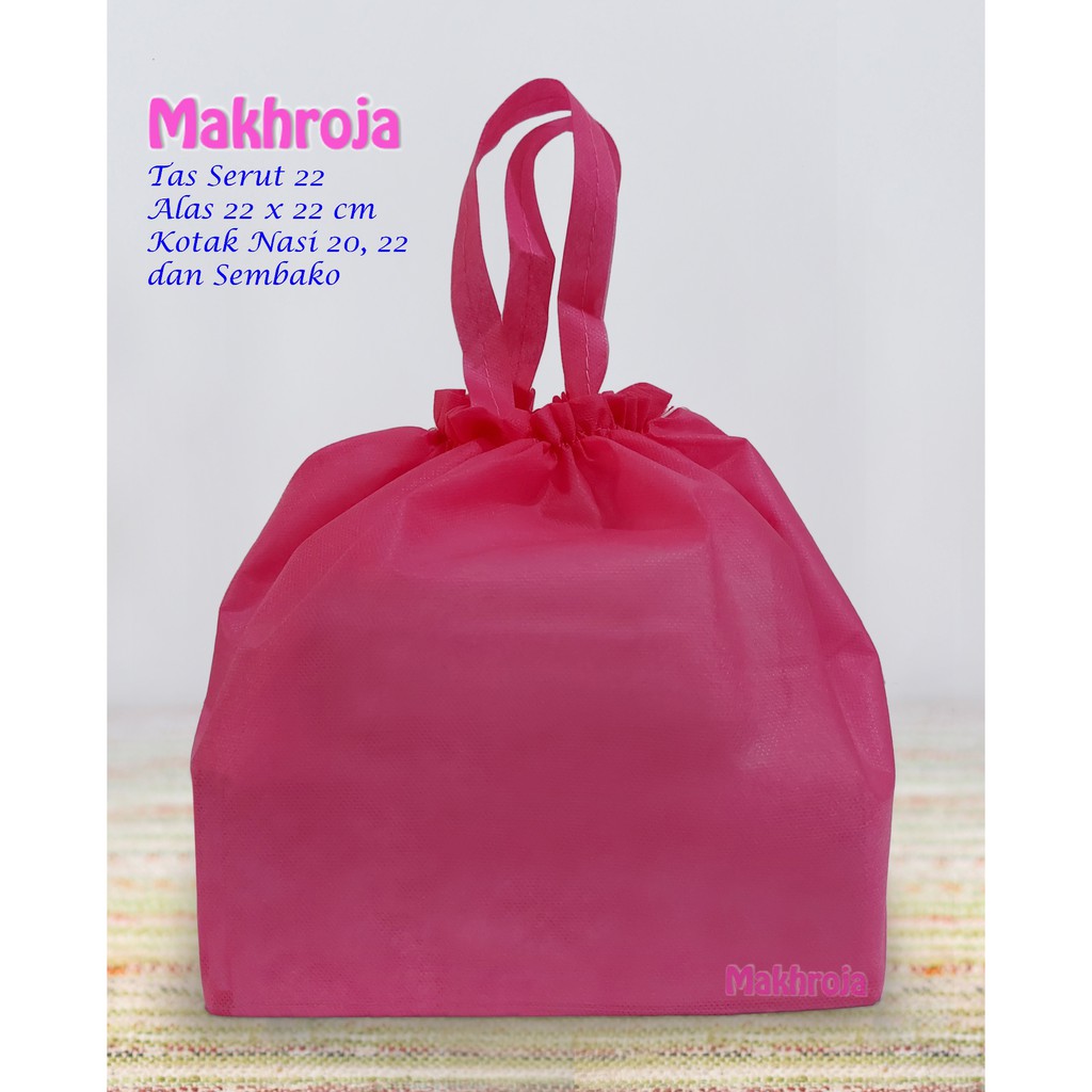 

Tas Hajatan Goodie Bag Serut 22 Full Polos