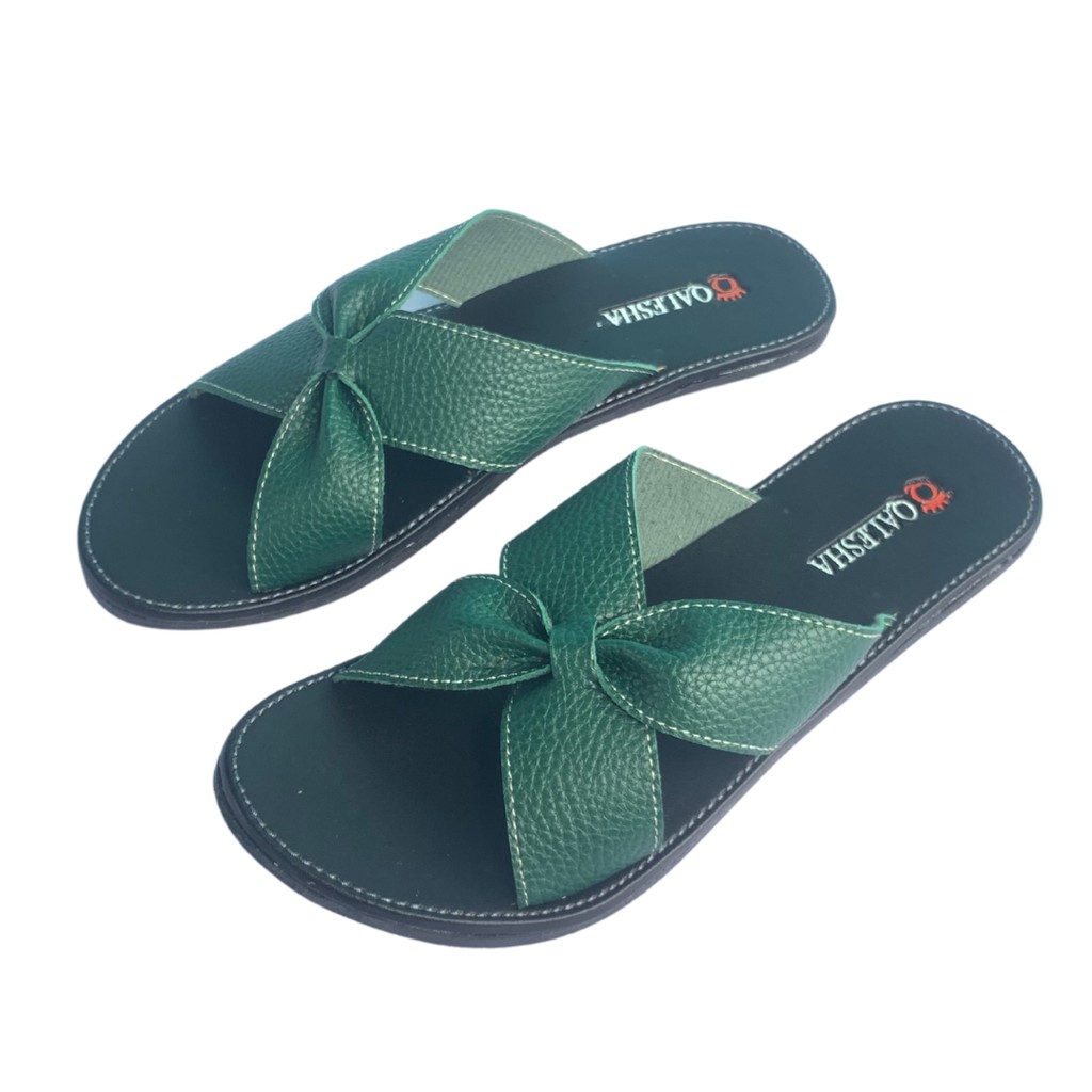 Insyira - Sandal Wanita Cecilia / Sandal Slop Wanita Non Slip Alas Hitam