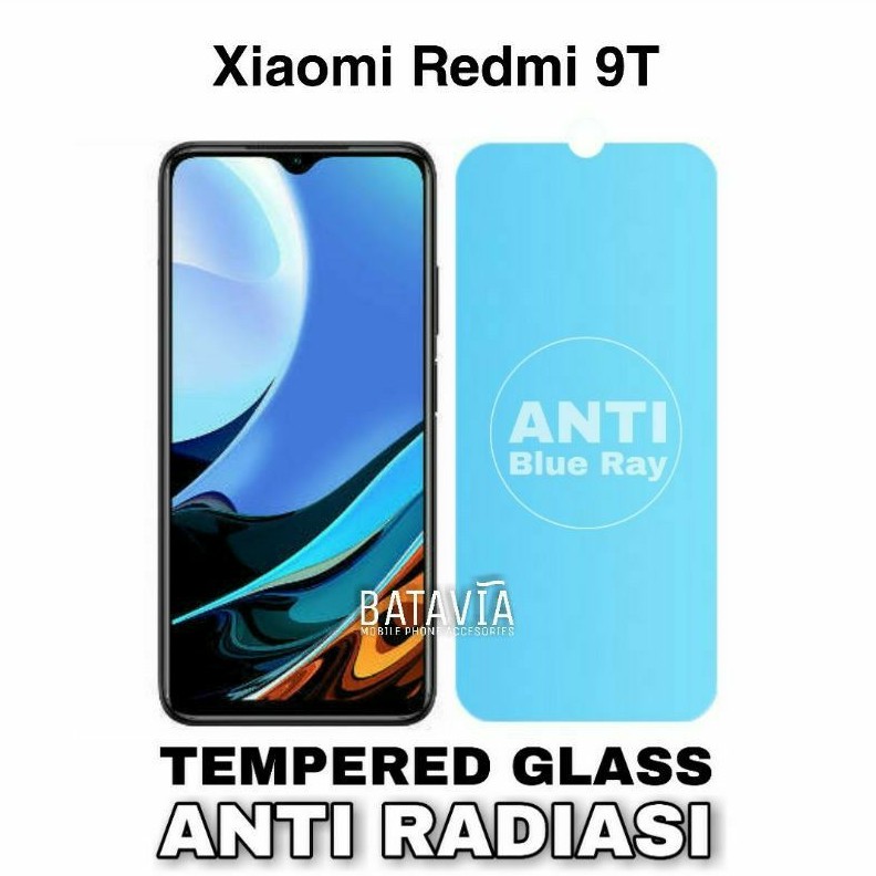 Tempered Glass Xiaomi Redmi 9T Premium Anti Blue Ray Tempered Glass Anti Radiasi