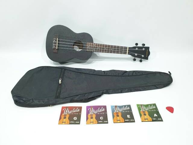 Ukulele Soprano Merk Makoa Original Tipe UK-21 Bonus Tas Senar Pick 21 Inc Murah Jakarta