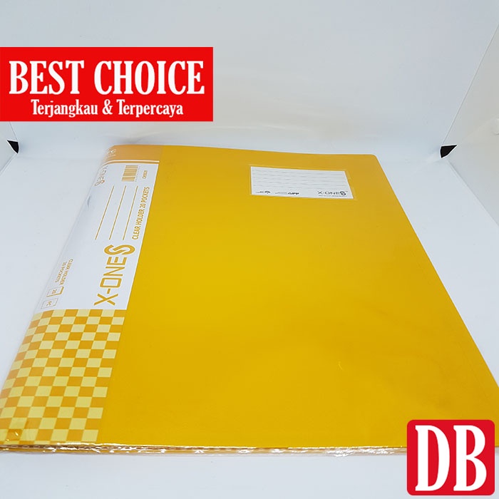 

Clear holder/display book isi 20