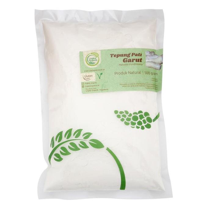 

Tepung Pati Garut Lingkar Organik 500gr / Mpasi / Organic