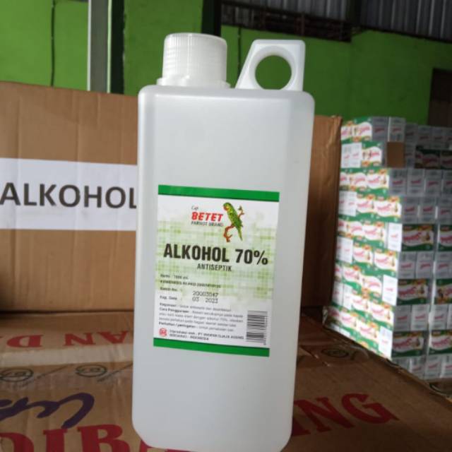 Alkohol 70% betet 1liter