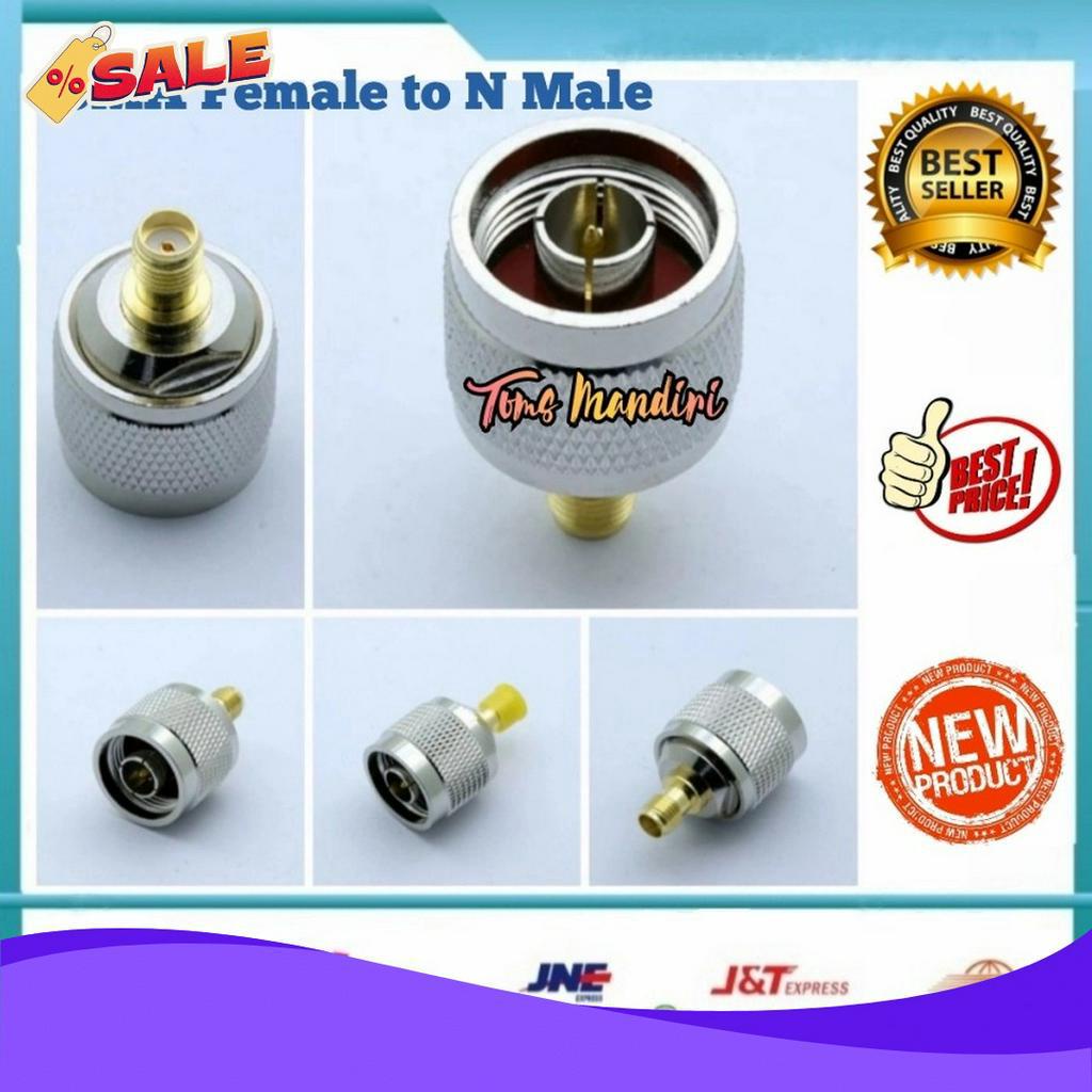 BURUAN SERBU Adapter Converter N Male TO SMA FemaleSMA Female TO N Male