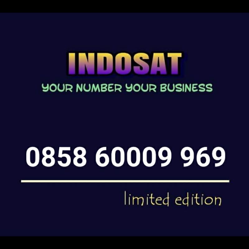 Nomor Cantik IM3 Rapi Terbaik