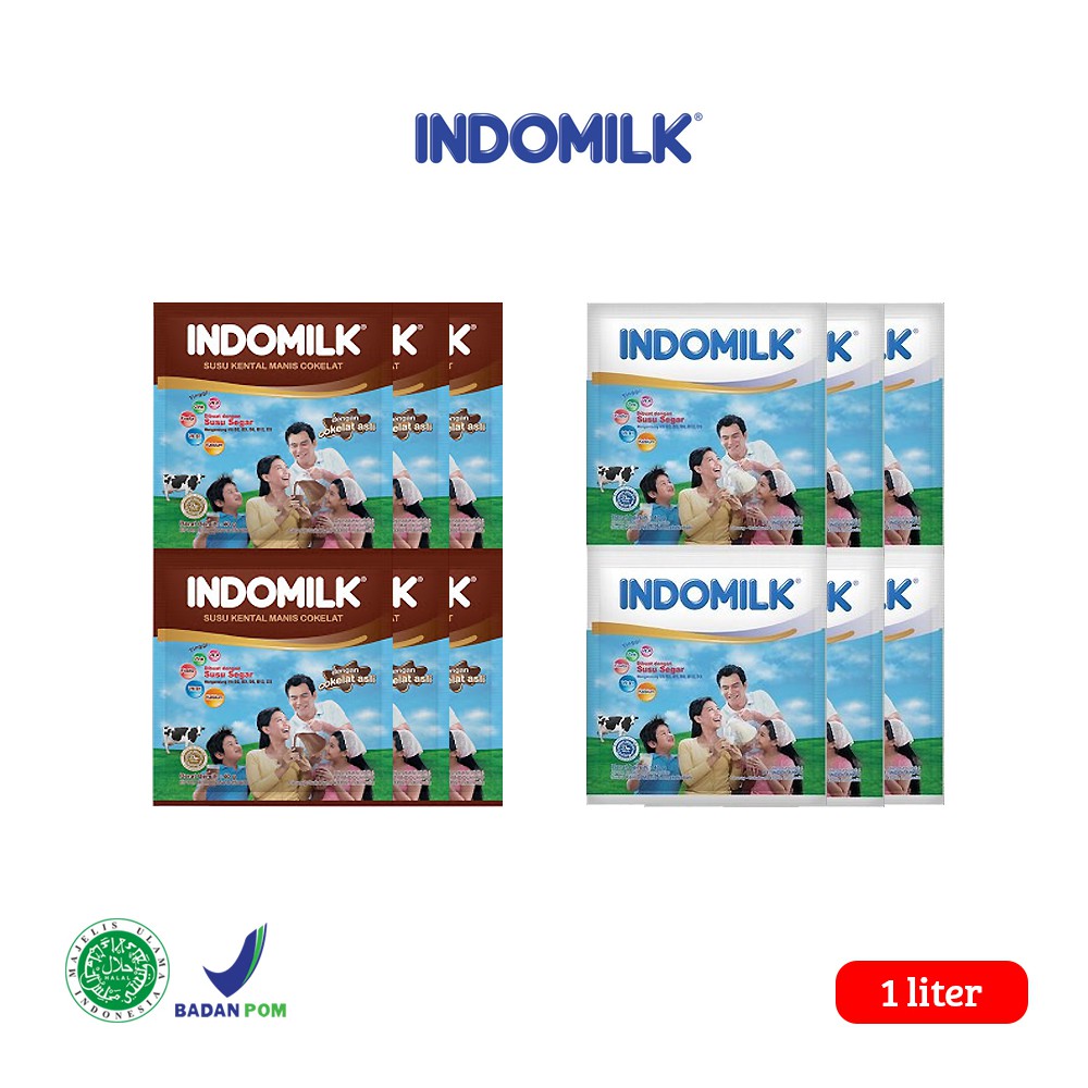 

Indomilk Susu Kental Manis Sachet (Isi 6 pcs)