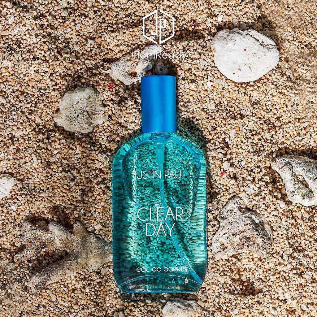 JUSTIN PAUL CLEAR DAY- Parfum Pria Original Tahan Lama