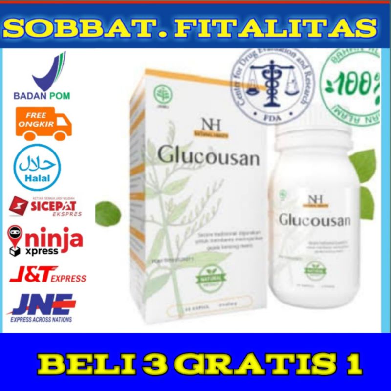 glucousan asli 100% originaly