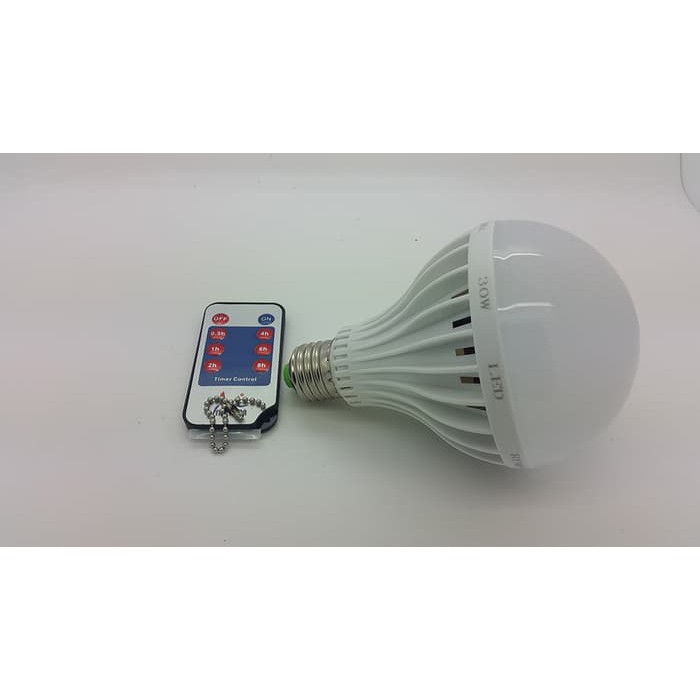 Lampu Led 30 Watt With Remote Control Jam ( Time Control )
