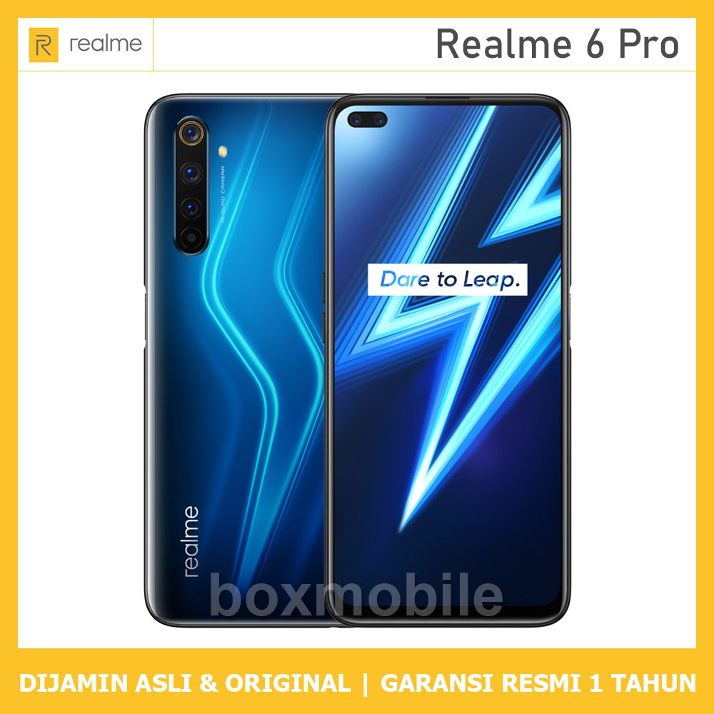 Realme 6 Pro 8GB/128GB Blue/Red Garansi Resmi