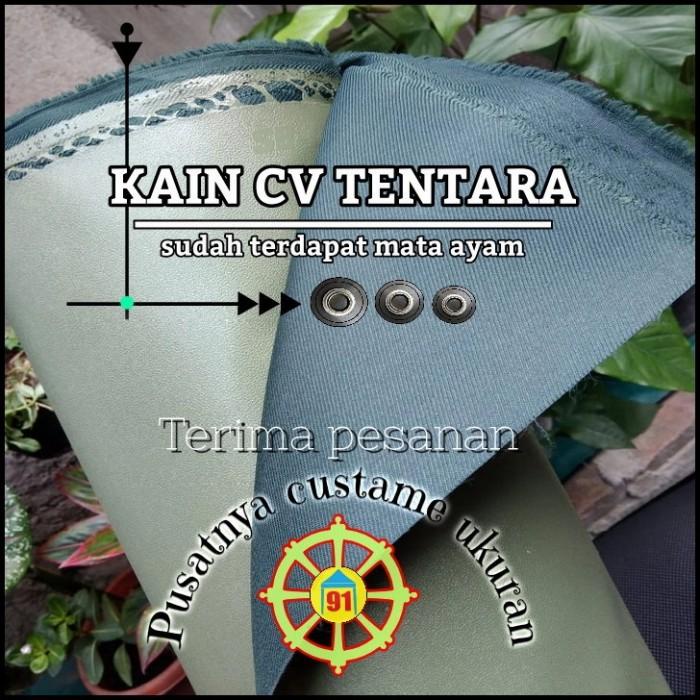 Terpal Terpal Kain Cv Tentara&Jeep Uk 4X6